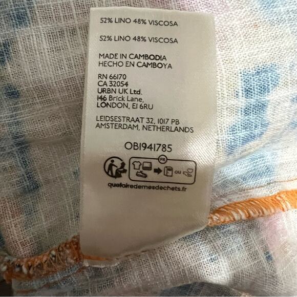 Free People Sweet As Beach Mini Skirt Size 4 - Picture 9 of 9